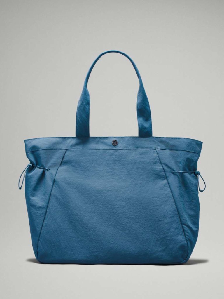 Lululemon Side-Cinch Shopper Bag 18l In Utility Blue
